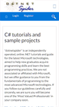 Mobile Screenshot of dotnetspider.com